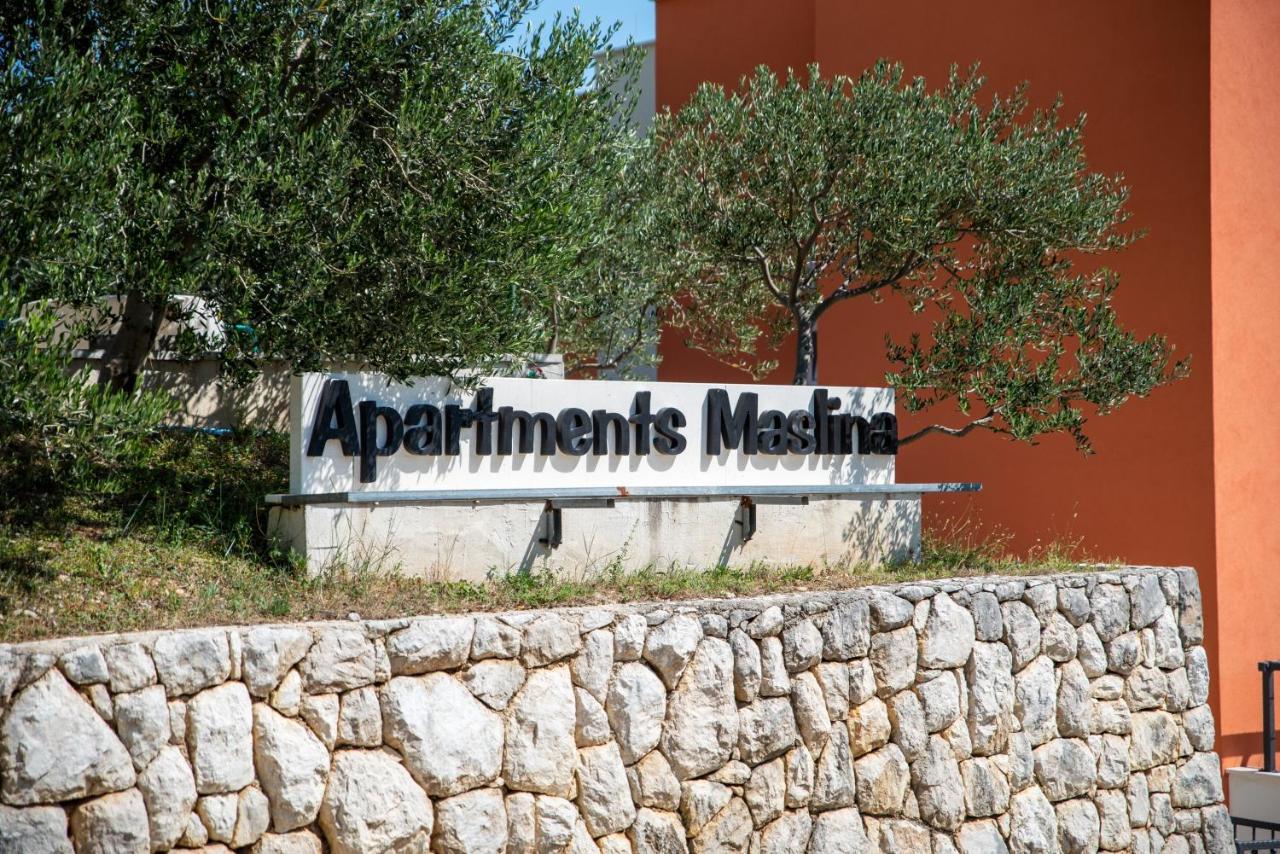 Maslina Apartments Krvavica Dış mekan fotoğraf